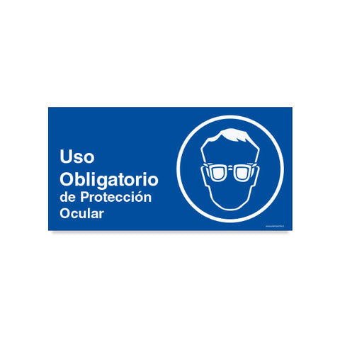 Uso Obligatorio de Protección Ocular A