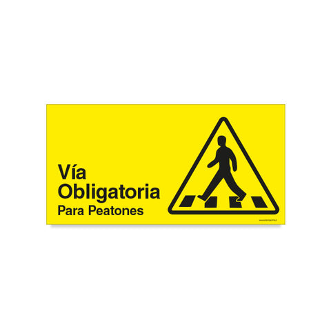 Vía Obligatoria para Peatones