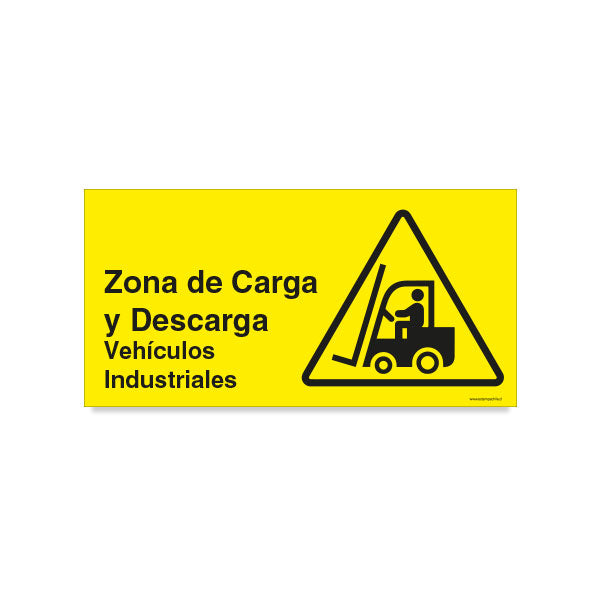 Zona de Carga y Descarga Vehículos Industriales