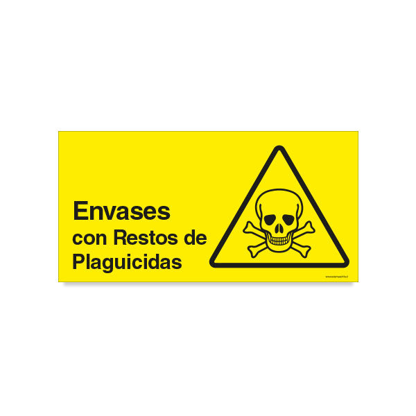 Envases con Restos de Plaguicida