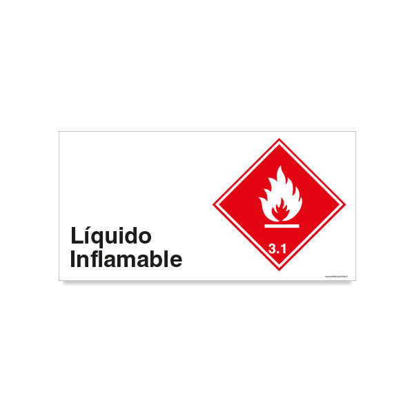 Liquido Inflamable 3.1 – Señaléticas Estampa