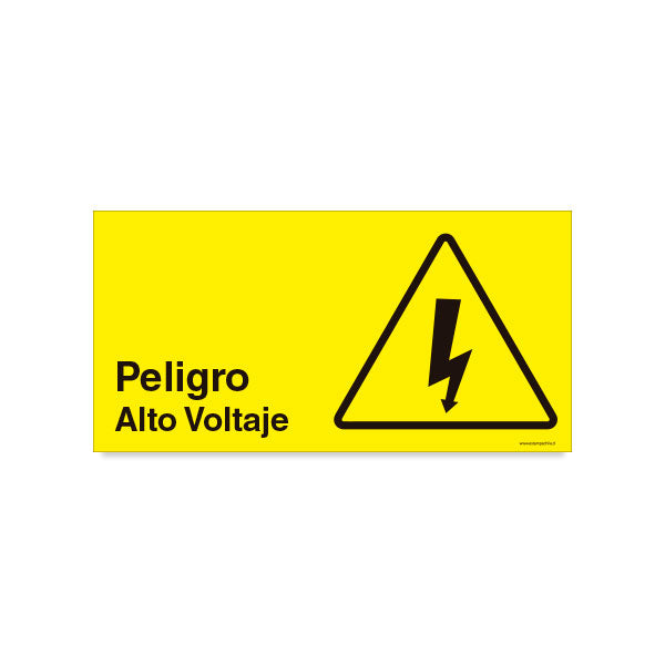 Peligro Alto Voltaje B