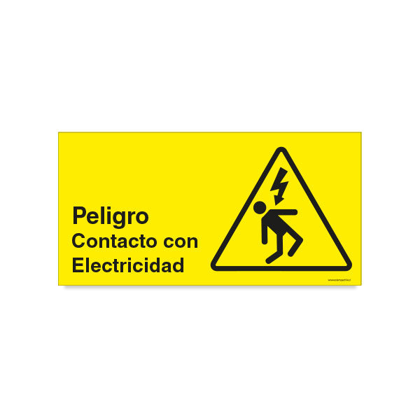 Peligro Contacto con Electricidad