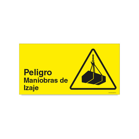 Peligro Maniobras de Izaje