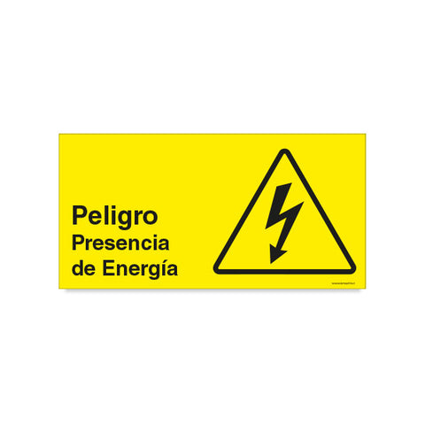 Peligro Presencia de Energía