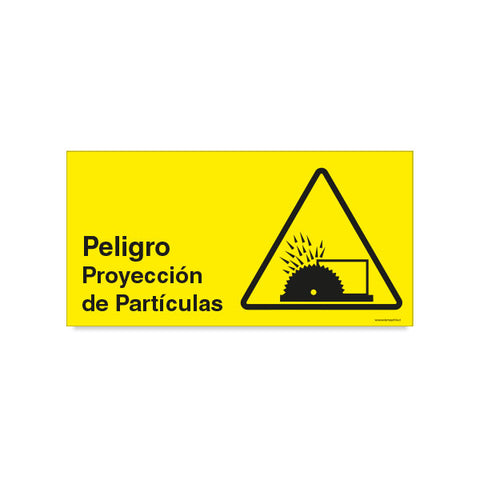 Peligro Proyección de Partículas B