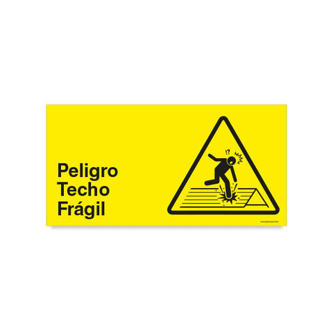 Peligro Techo Frágil B