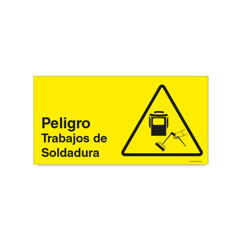 Peligro Trabajos de Soldadura