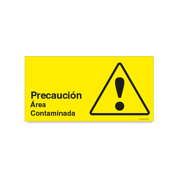 Precaución Área Contaminada B