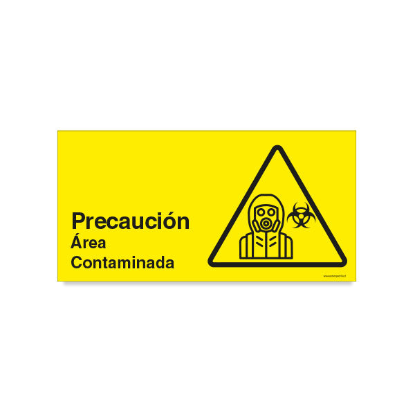 Precaución Área Contaminada C