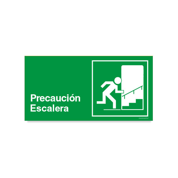 Precaución Escalera