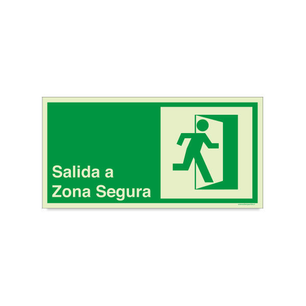 Salida a Zona Segura Derecha