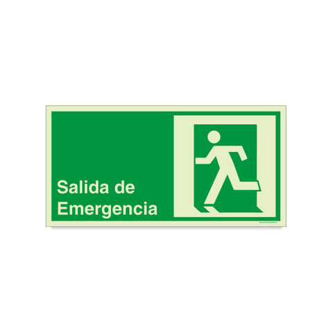 Salida de Emergencia Izquierda