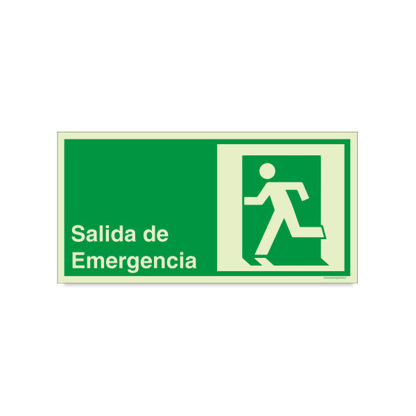 Salida de Emergencia Izquierda