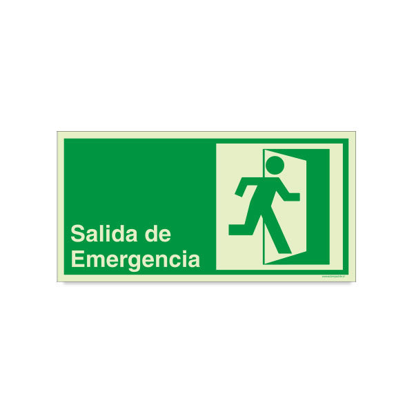 Salida de Emergencia Derecha