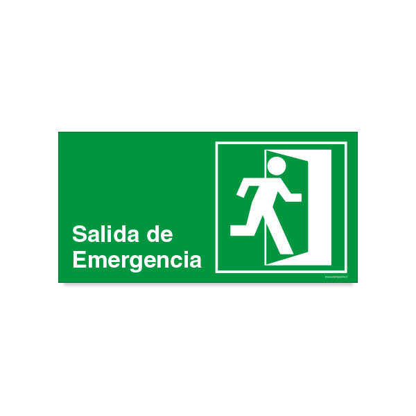 Salida de Emergencia Derecha