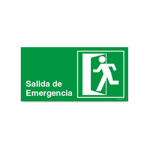Salida de Emergencia Izquierda A