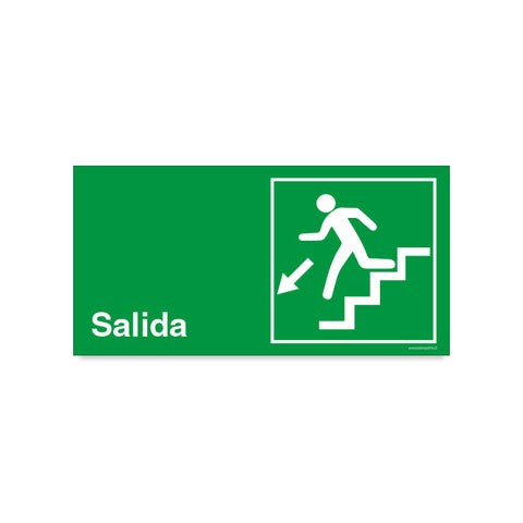 Salida Escalera Abajo Izquierda