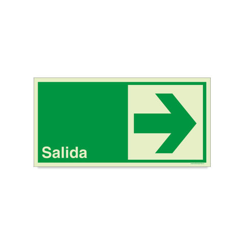 Salida Flecha Derecha