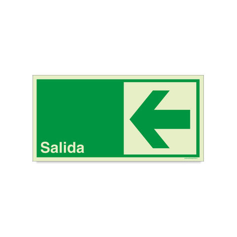 Salida Flecha Izquierda